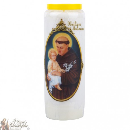 Velas Novena a San Antonio - Oración alemán 