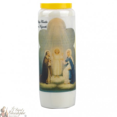 Candles Novenas to the Holy Family -  german  Prayer