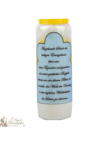 Velas Novena a la Sagrada Familia - Oración alemán 
