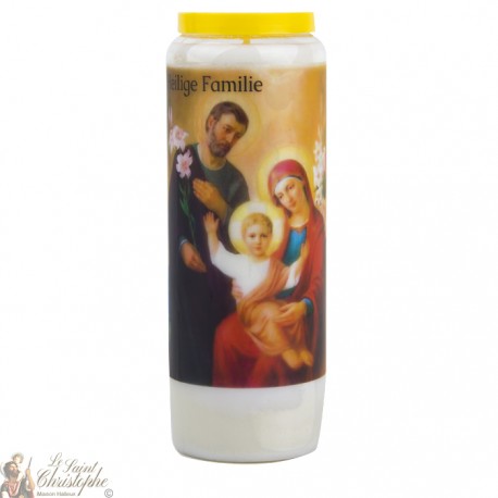 Bougies Neuvaines à la Sainte Famille - prière allemand - 2