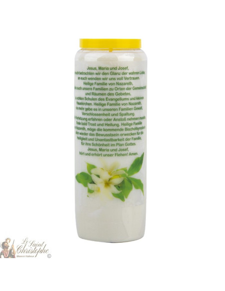 Candles Novenas to the Holy Family -  german  Prayer - 2