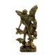 Saint Michel marbre poudre couleur Bronze  - 22 cm