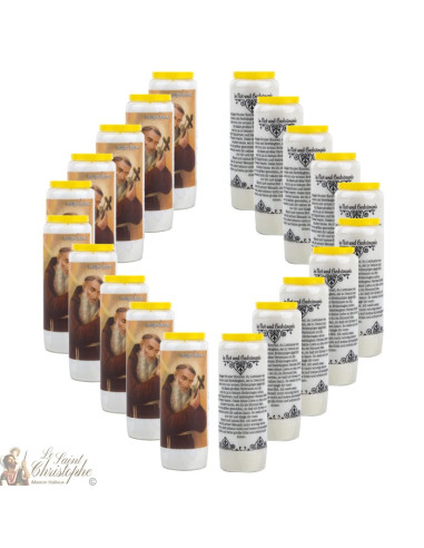 Bougies Neuvaines à Saint Conrad - prière allemand 