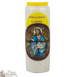 Candles Novenas to Saint Luke -  german  Prayer 