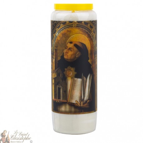Candles Novenas to Saint Thomas Aquinas -  german  Prayer 