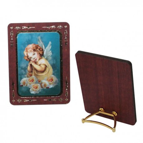 Angel frame with cross