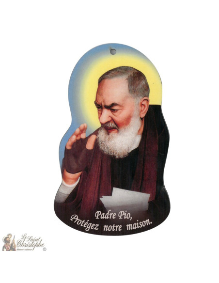 Plaque murale - Padre Pio 