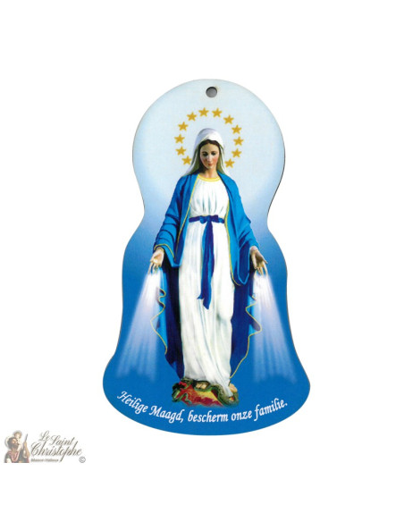 Wall plate - Miraculous Virgin