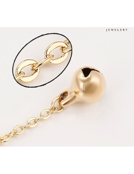 Chaine pied petites croix et étoiles