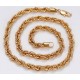 Gold plated chain - 50 cm