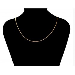 Gold plated 24 K chain - 45 cm