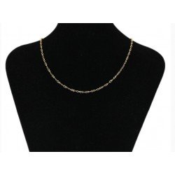 Gold plated chain 24 k - 43 cm