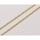 Gold plated 24 K chain - 50 cm