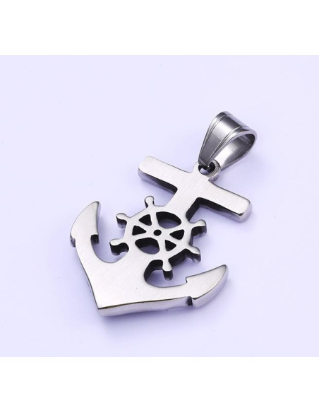 Pendentif Croix Stylisée - Argent 925