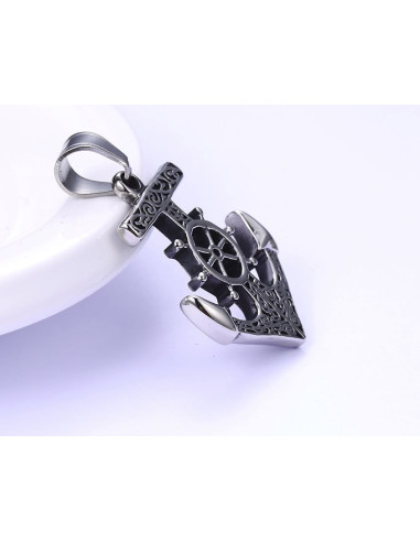 Pendentif Croix Stylisée - Argent 925