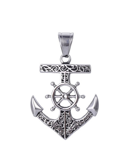 Elegante Cruz colgante - Plata