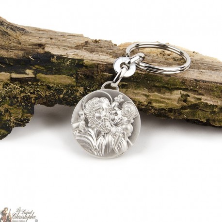 Sleutelhangers St. Christopher - Zilver metaal