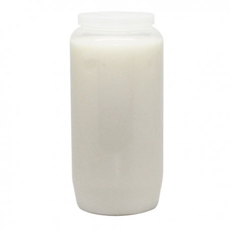 Candela del cimitero - bianca per lanterna