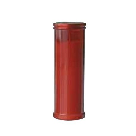 Candela votiva rossa - 21 cm