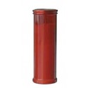 Bougie rouge votive - 21 cm 