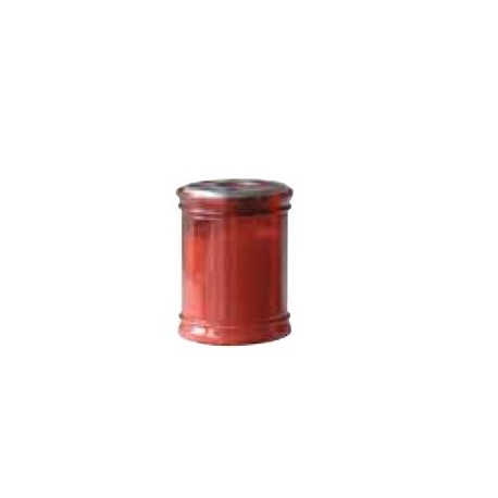 Candela votiva rossa - 8,5 cm