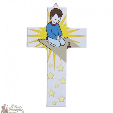 Holzkreuz Mädchen - 15 cm