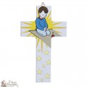 Houten kruis jongen - 15 cm