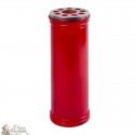 Votive red candle - 21 cm