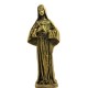 Saint Michel marbre poudre couleur Bronze  - 22 cm