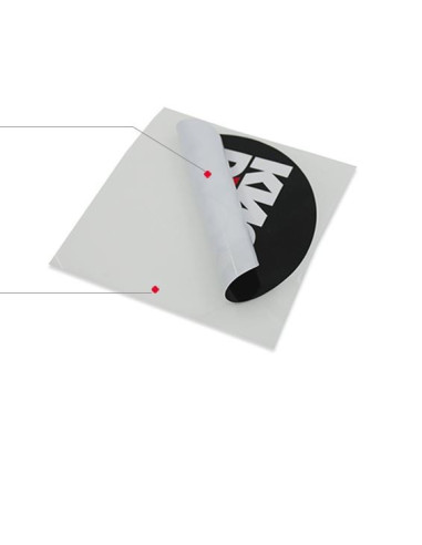 Customizable Stickers White Vinyl 