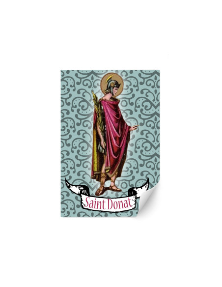 Autocollants Rectangulaires - "Pape François" - 8 pièces - Français