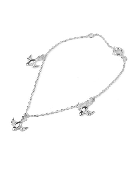 Bracciale con Colombi - argento 925 