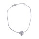 Armband van Angel Heart en Strass -  zilver 925