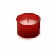 Red votive night lights - 4 / 5 hours