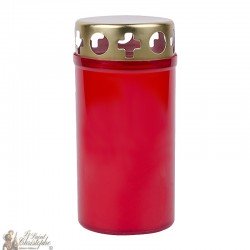 Red cemetery outdoor candles - 30 hours