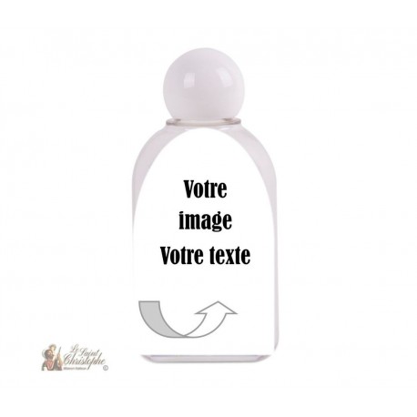 Bouteille personnalisable 75 ml - plastique 