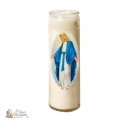7-day glass candle to the Miraculous Virgin