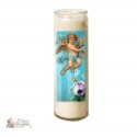Kerze 7 Tage im Glas Vintage Angel