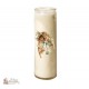 Bougie 7 jours en verre Ange Vintage