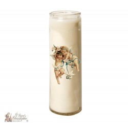 Candle 7 days in glass Vintage Angel