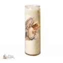 Candle 7 days in glass Angel