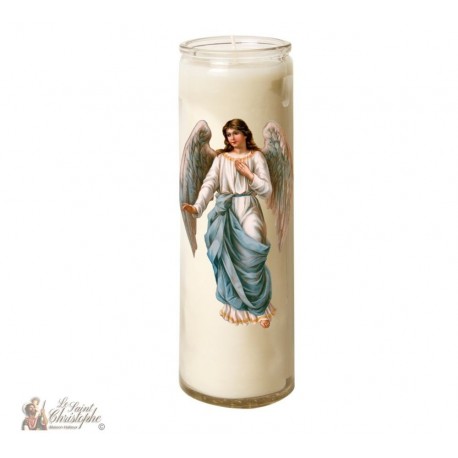Candle 7 days in glass Angel