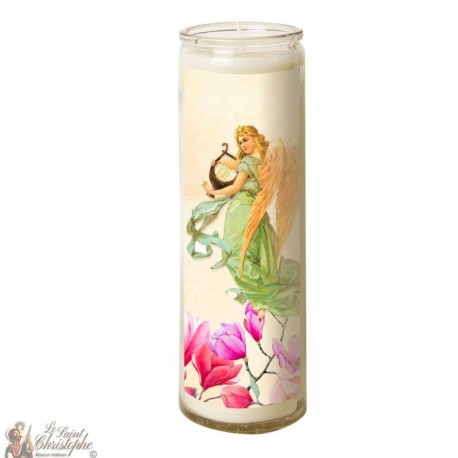 Candle 7 days in glass Angel