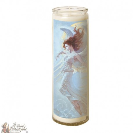 Candle 7 days in glass Angel
