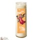 Bougie 7 jours en verre Ange Vintage