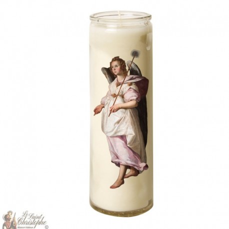 Candle 7 days in glass Angel