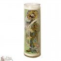 Candle 7 days in glass Angel