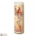 Candle 7 days in glass Angel