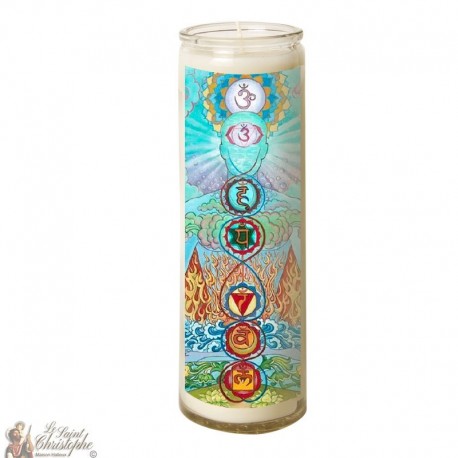 Zen Buddha glass candle 7 days