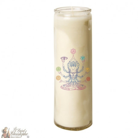 Zen Buddha glass candle 7 days